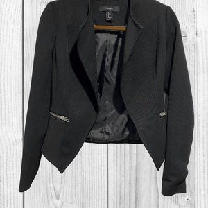 EUC Forever 21 Black Blazer, Size Small